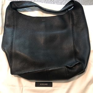Auxiliary Black Leather Purse- perfect condition